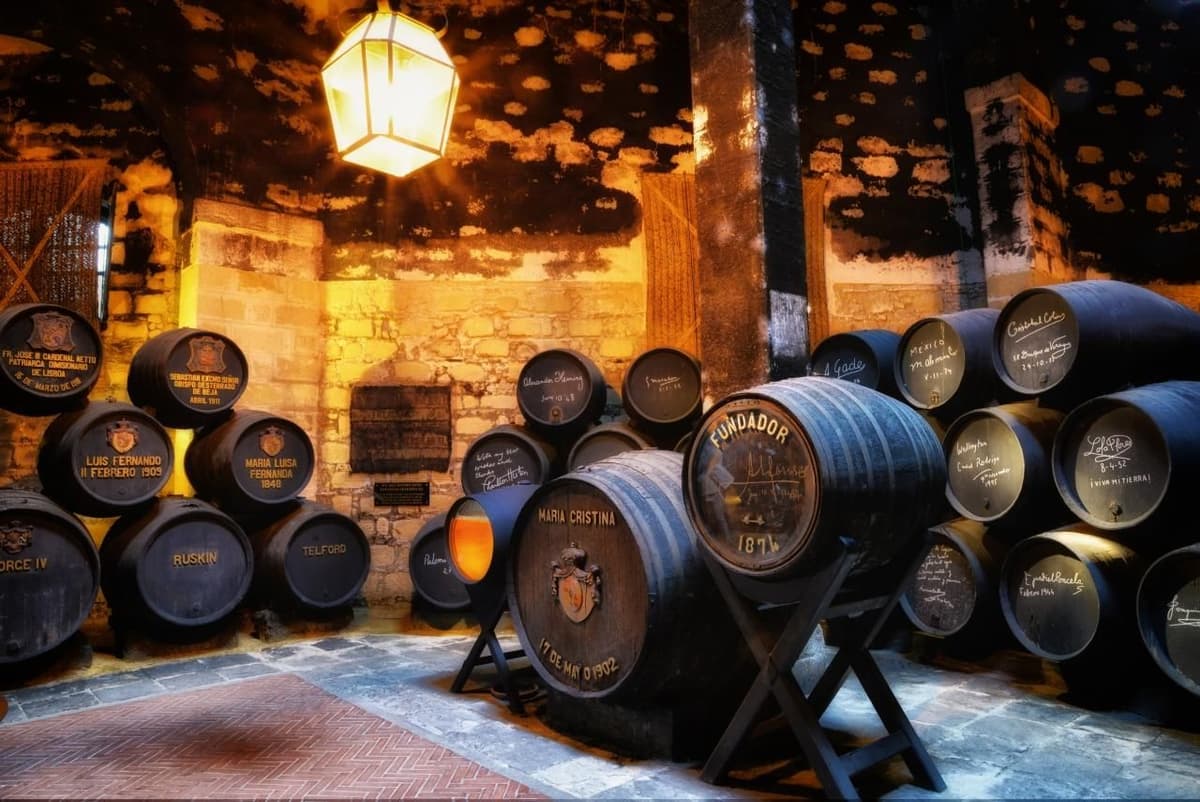 Jerez: tour guiado a las Bodegas Fundador con catas