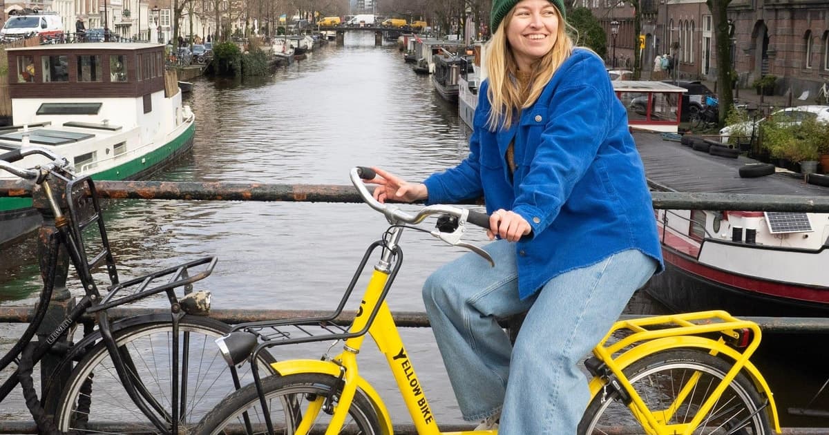 Alquiler de bicicletas en Ámsterdam: Estación Central y centro de la ciudad