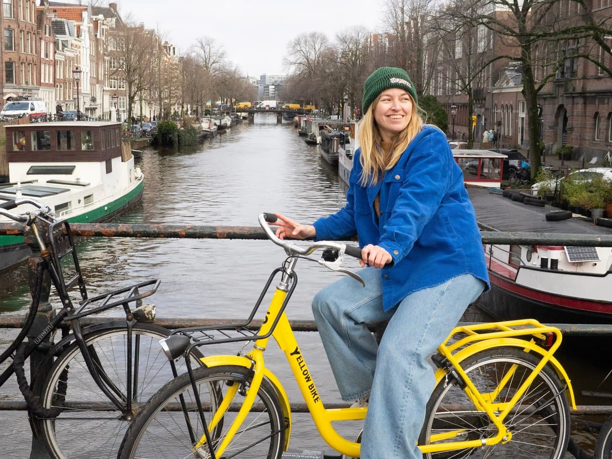 Alquiler de bicicletas en Ámsterdam: Estación Central y centro de la ciudad