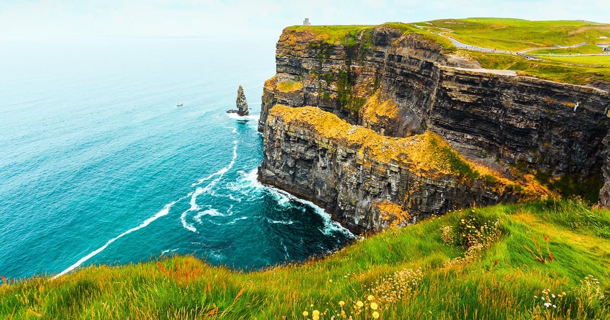 From Dublin: Cliffs of Moher, Burren & Galway City Day Tour