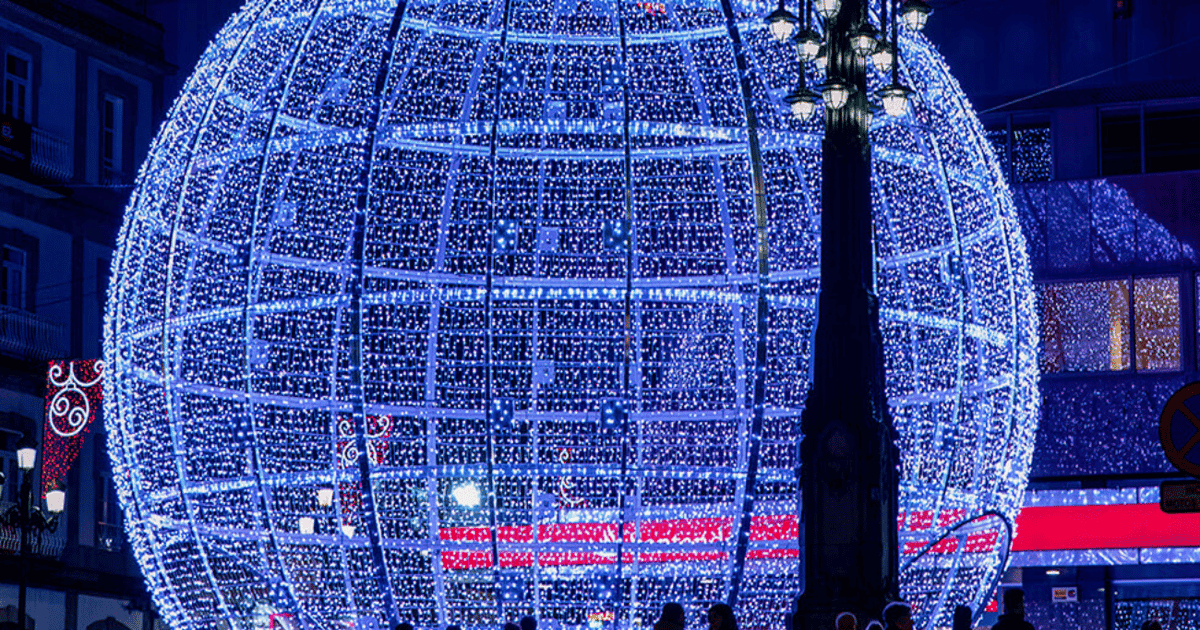 Desde Santiago: Luces de Navidad de Vigo y Pontevedra