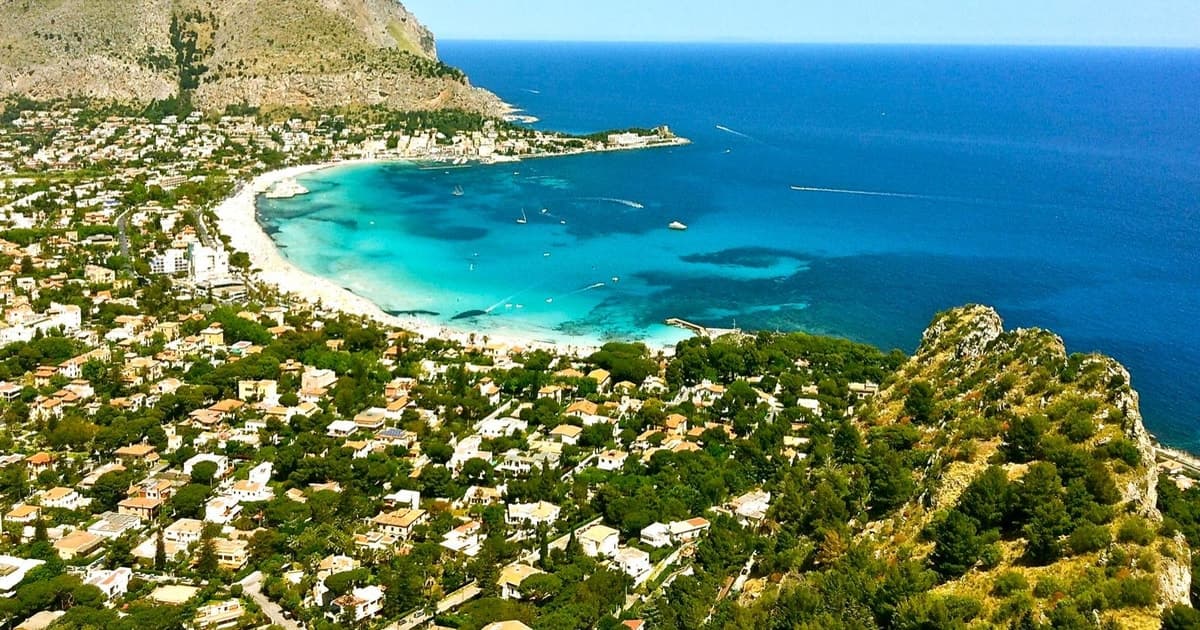 Monreale, playa de Mondello, Santuario de Santa Rosalía, PRIVADO.