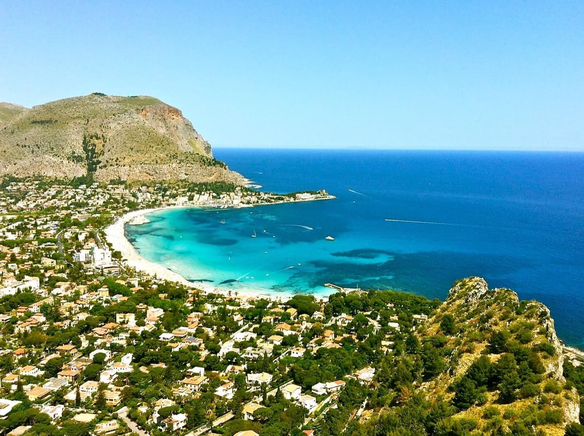 Monreale, playa de Mondello, Santuario de Santa Rosalía, PRIVADO.