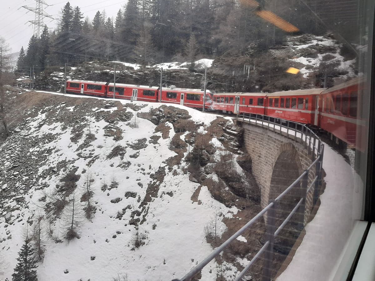 From Milan: Scenic Alps Day Trip with Bernina Train Ride