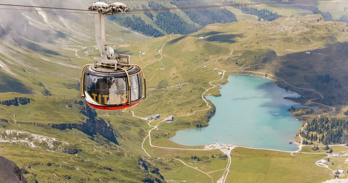 Desde Zúrich: monte Titlis con Ice Flyer y excursión de un día a Lucerna.