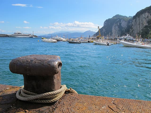 Desde Nápoles/Sorrento: Pompeya y Capri Tour Privado de Día Completo