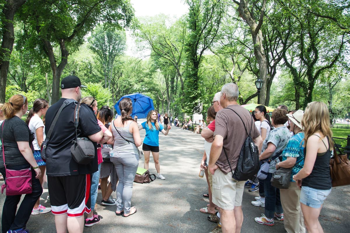 Tour a pie por lugares de película y televisión en Central Park, Nueva York