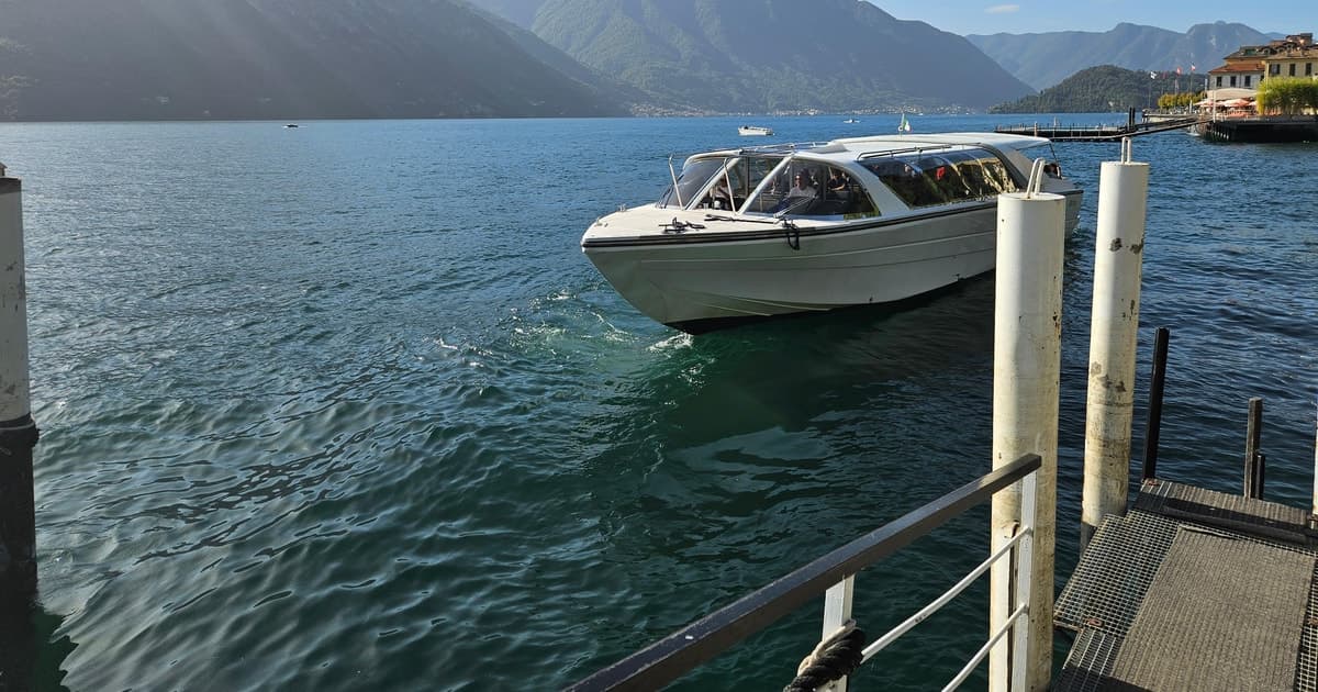 Desde Milán: Como, Bellagio y Lugano Tour en barco exclusivo