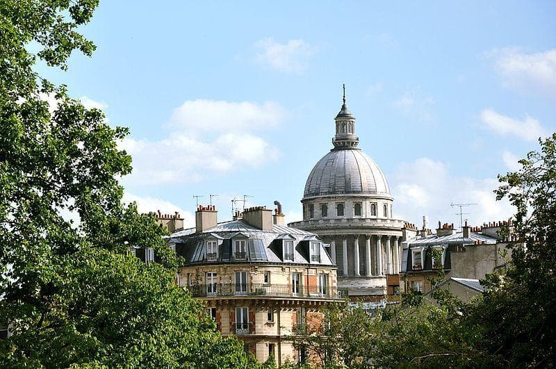 París: entrada al Panteón
