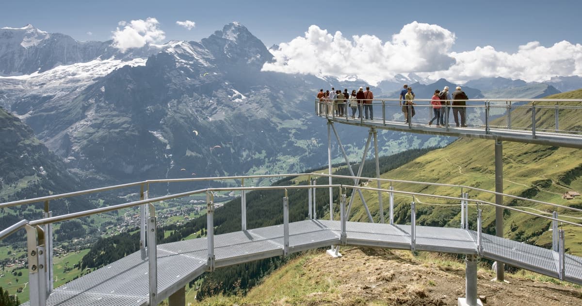 Desde Zúrich: excursión de 1 día de aventura por el monte Grindelwald