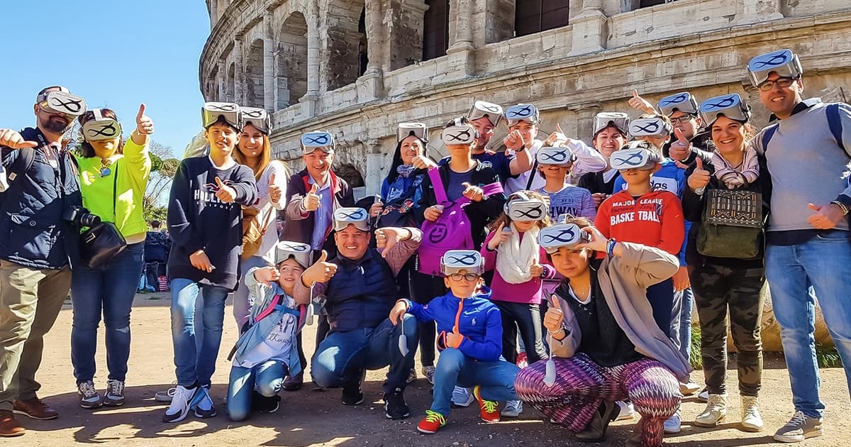 Rome: Colosseum Entry + Virtual Reality Tour Experience