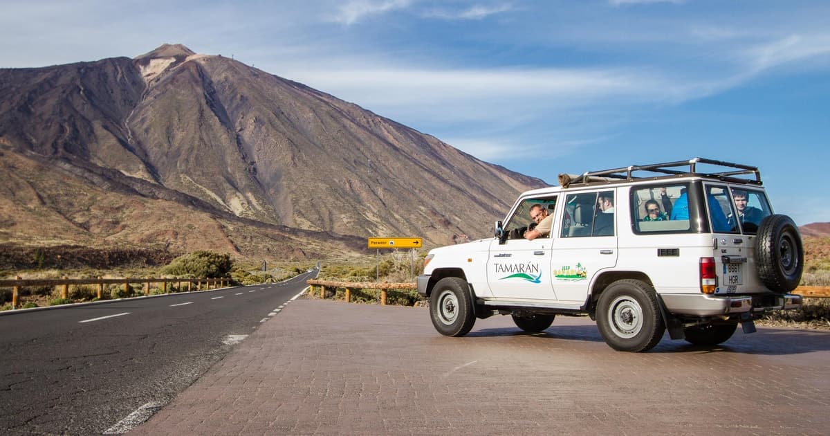 From Playa de las Américas: Full-Day Teide Jeep Safari