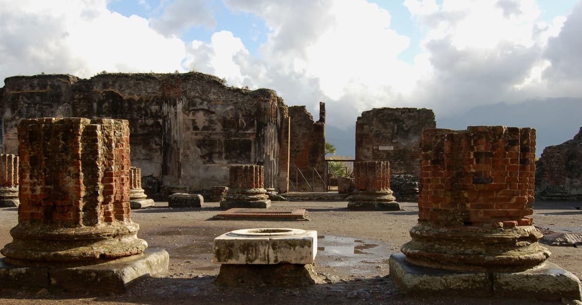 From Sorrento: Herculaneum and Pompeii Group Excursion