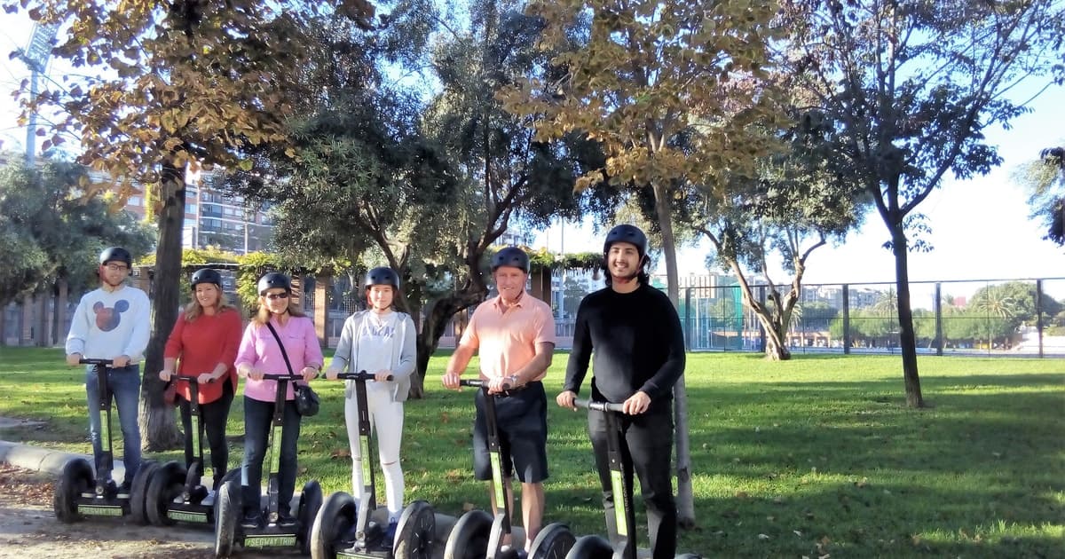 Valencia: tour en segway por los jardines y palacios musicales