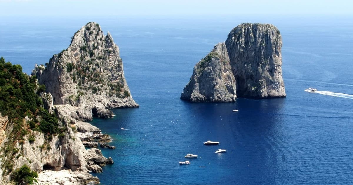 From Naples: Capri Day Trip with Ferry, Bus Transfer & Lunch