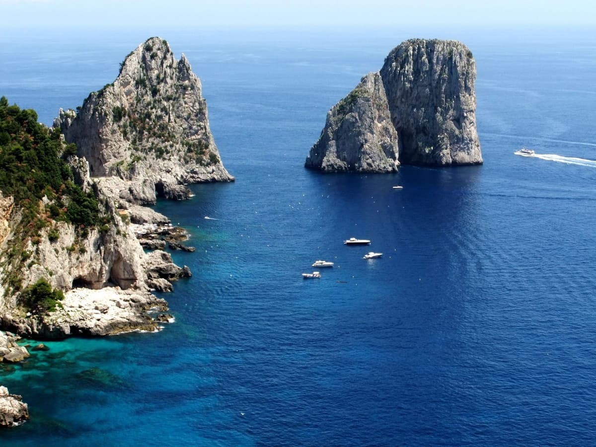 From Naples: Capri Day Trip with Ferry, Bus Transfer & Lunch