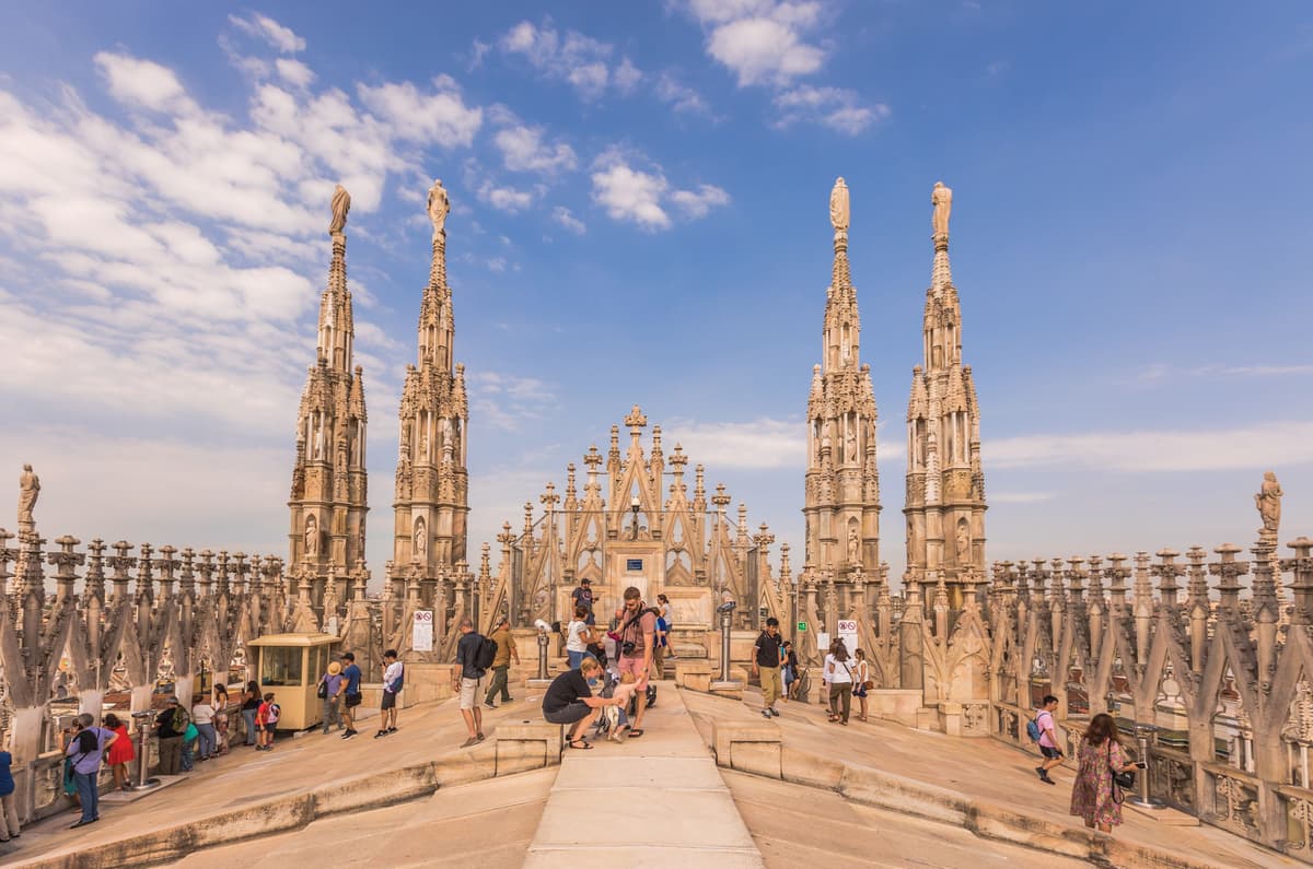 Milán: Visita al tejado de la catedral