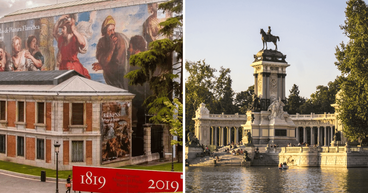 Madrid: Visita guiada al Museo del Prado y al Parque de El Retiro