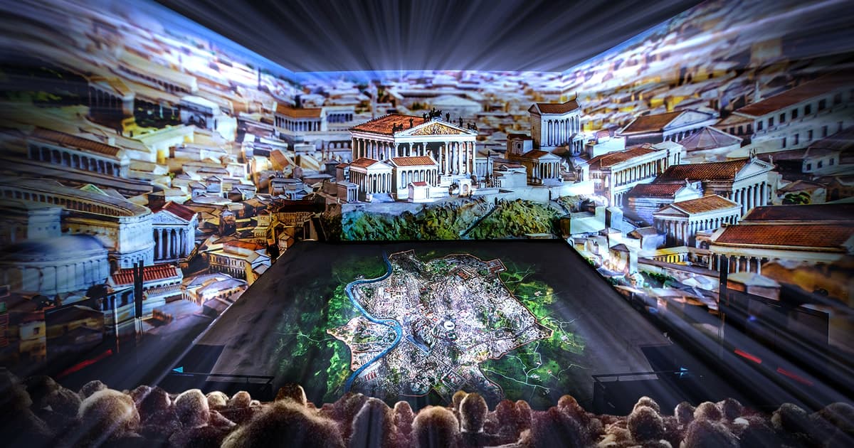 Roma: Espectáculo Multimedia Inmersivo Bienvenido a Roma