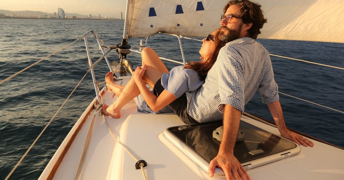Barcelona: 2-Hour Private Sunset Sailing Experience up to 12