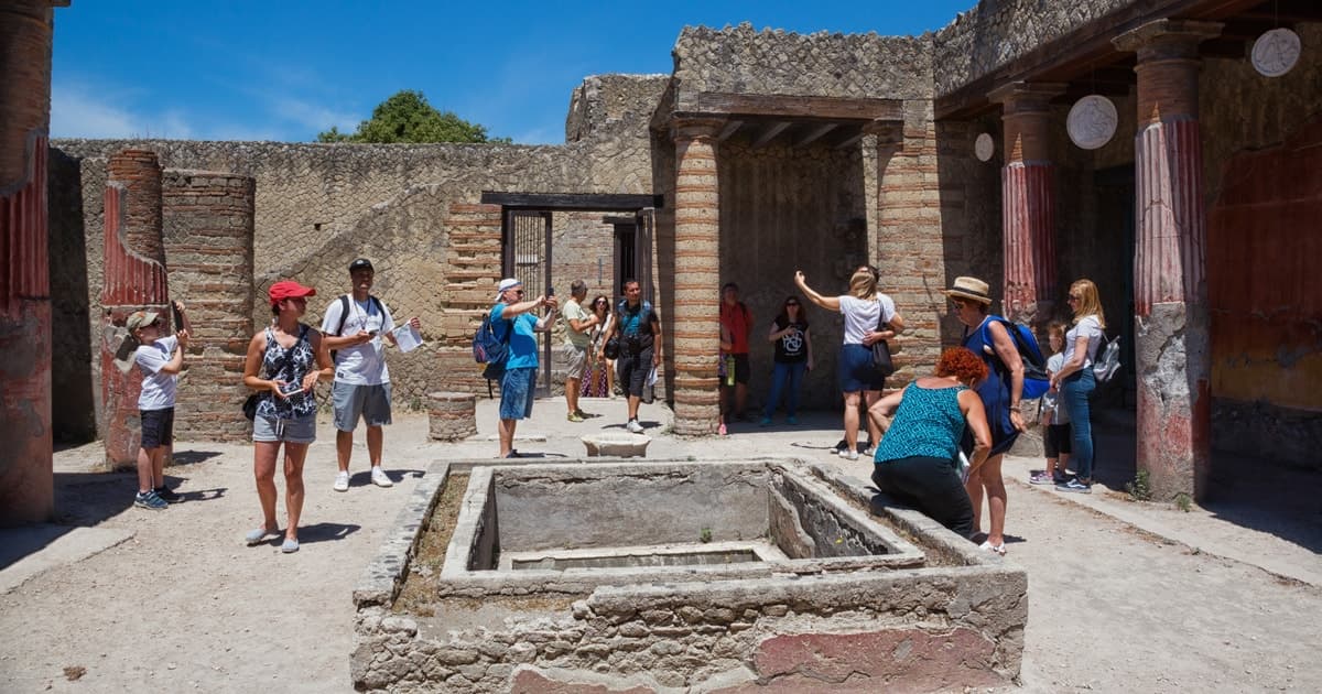 Nápoles: Pompeya y Herculano Tour a pie privado