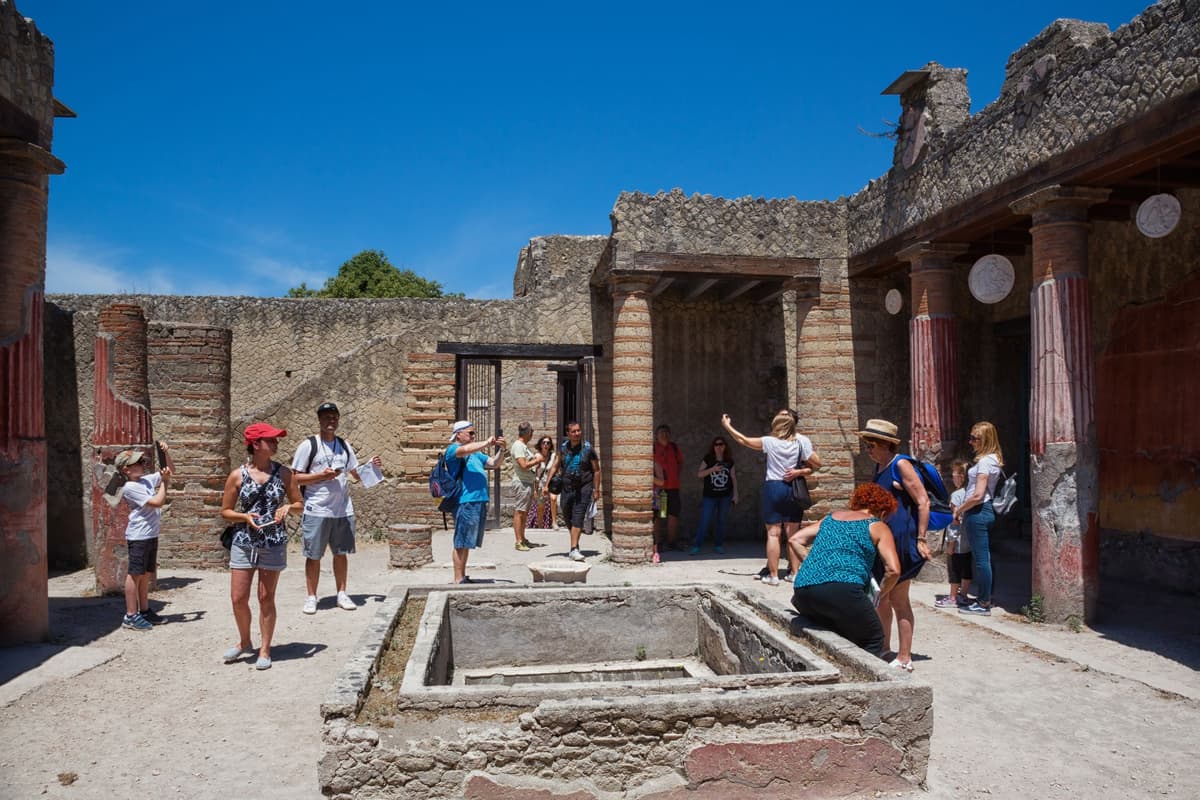 Nápoles: Pompeya y Herculano Tour a pie privado