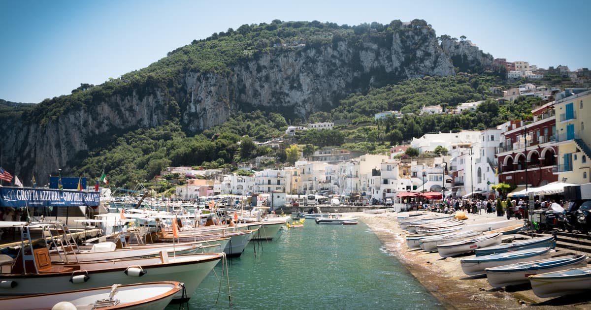 From Rome: Capri Island Day Trip