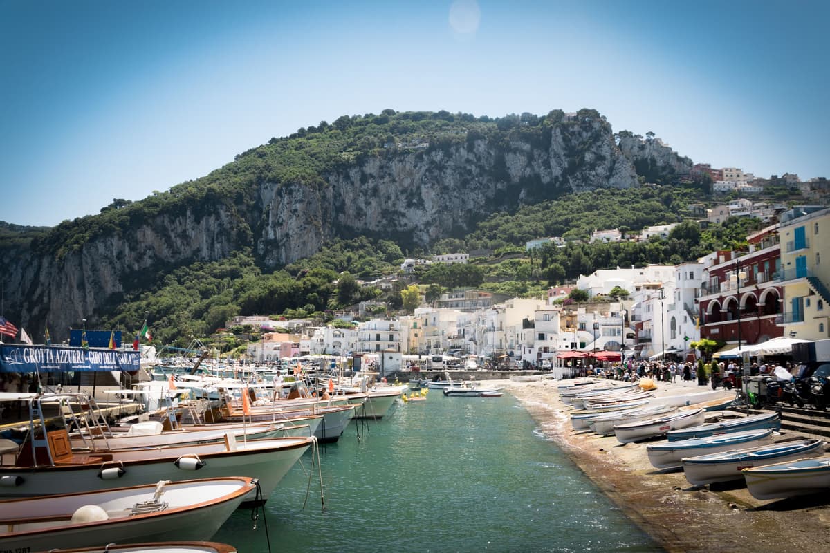 From Rome: Capri Island Day Trip