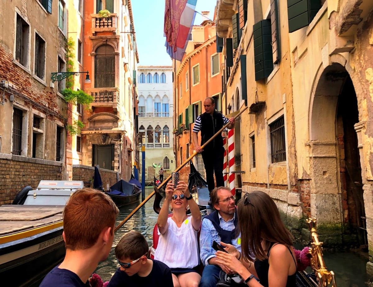 Combo de tour a pie por Venecia y paseo en góndola