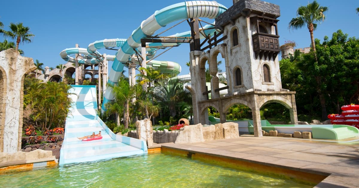 Costa Adeje: Ticket de entrada al Parque Acuático Aqualand con Espectáculo de Delfines