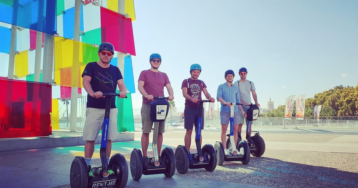 Segway en Málaga: tour panorámico de Gibralfaro