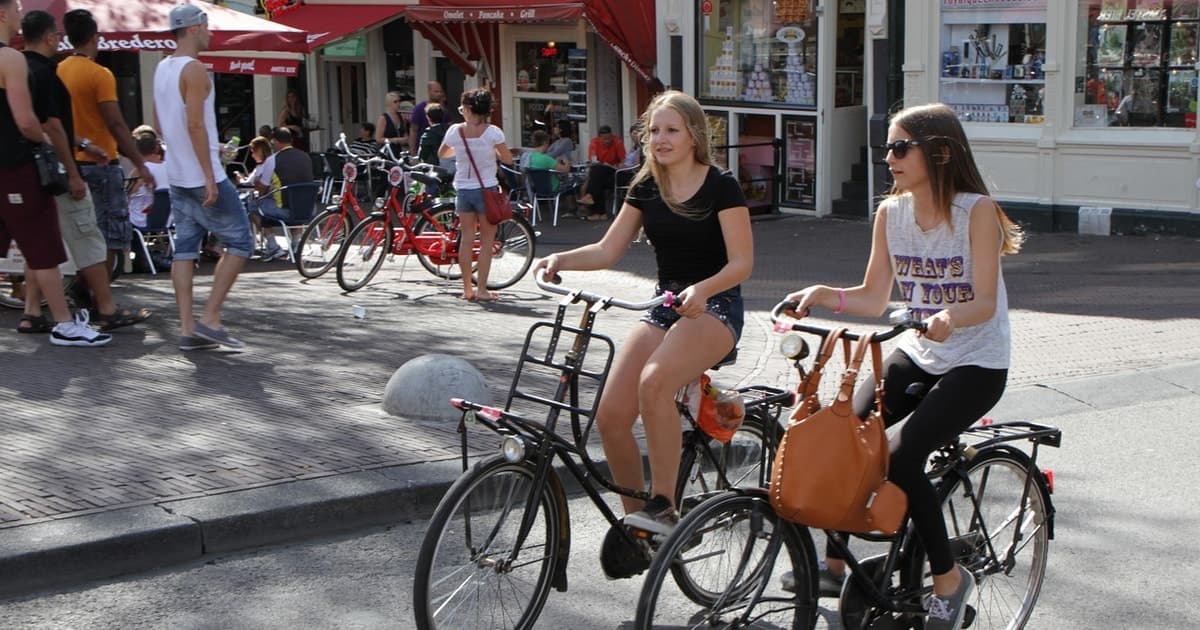 Amsterdam: Visita guiada en bicicleta