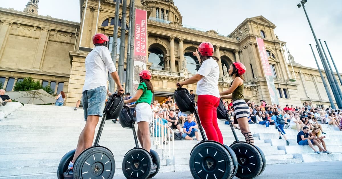 Barcelona: Tour en Segway por Montjuïc