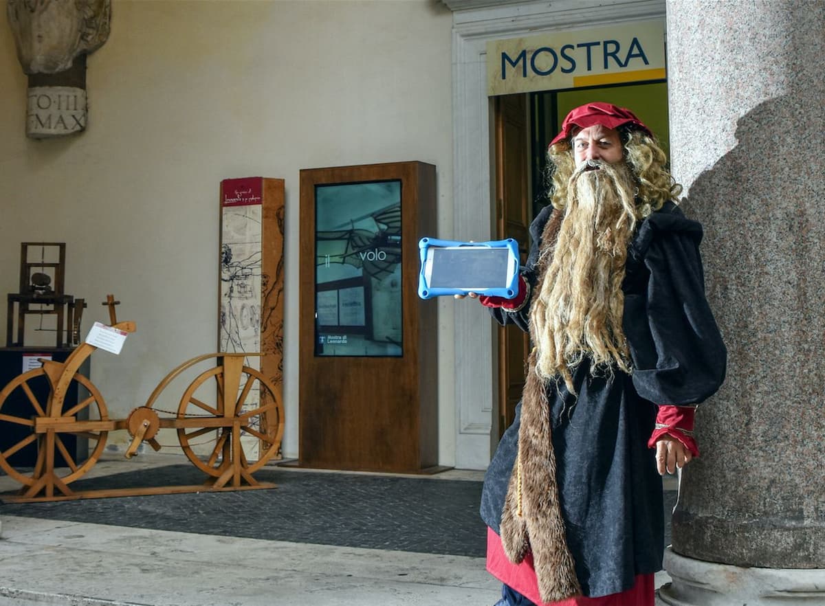 Mostra Leonardo Da Vinci: Juego de la Búsqueda del Tesoro en Roma