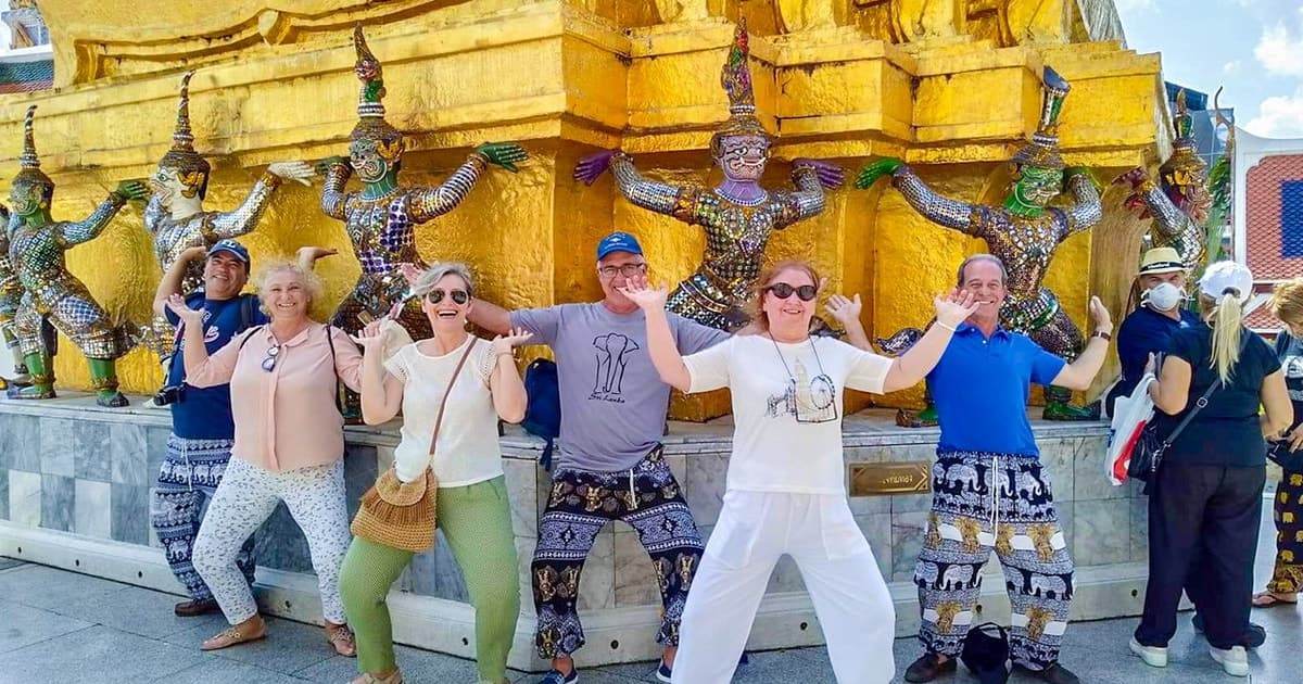 Gran Palacio, Wat Pho y Wat Arun: tour guiado en español