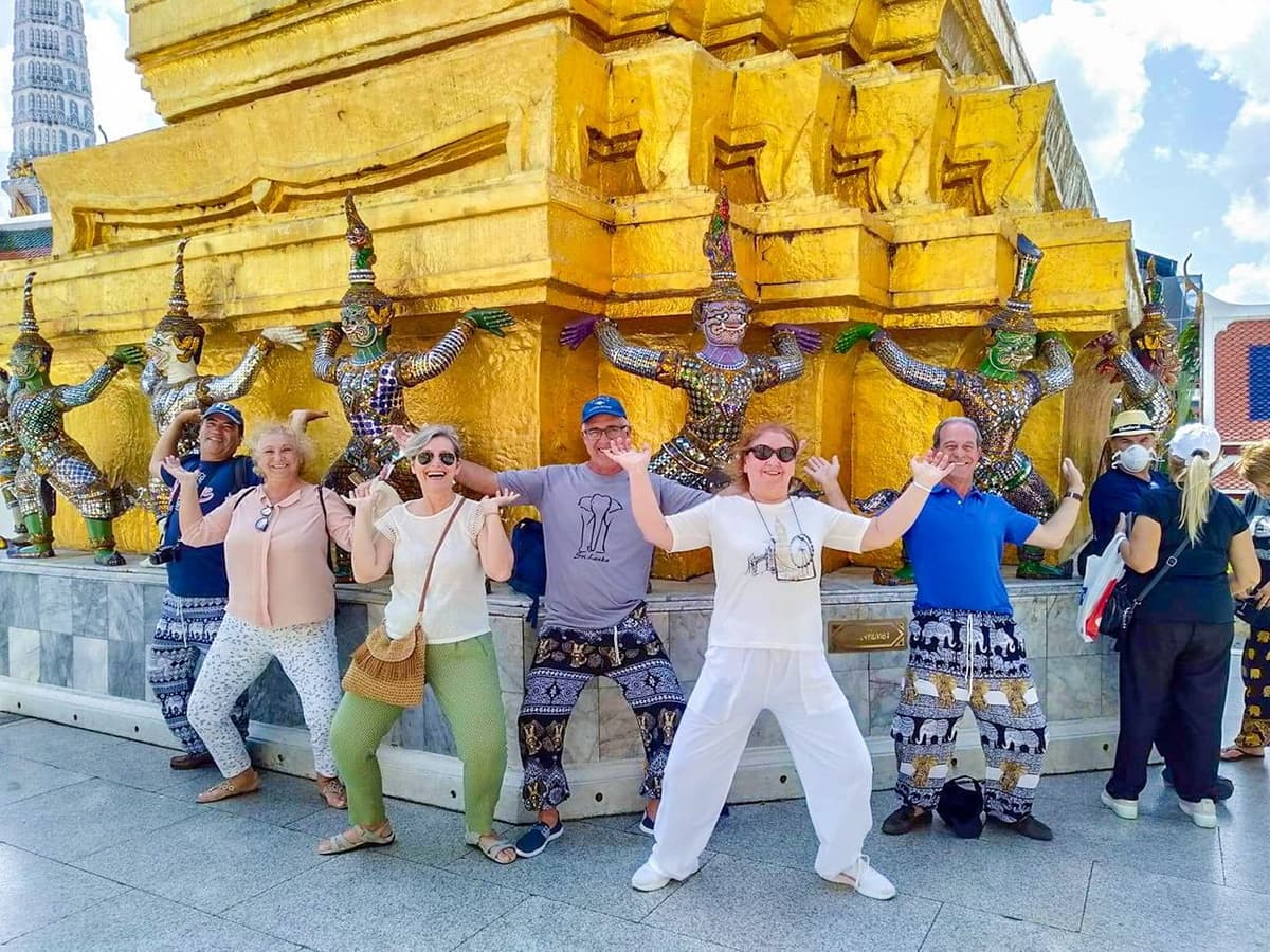 Gran Palacio, Wat Pho y Wat Arun: tour guiado en español