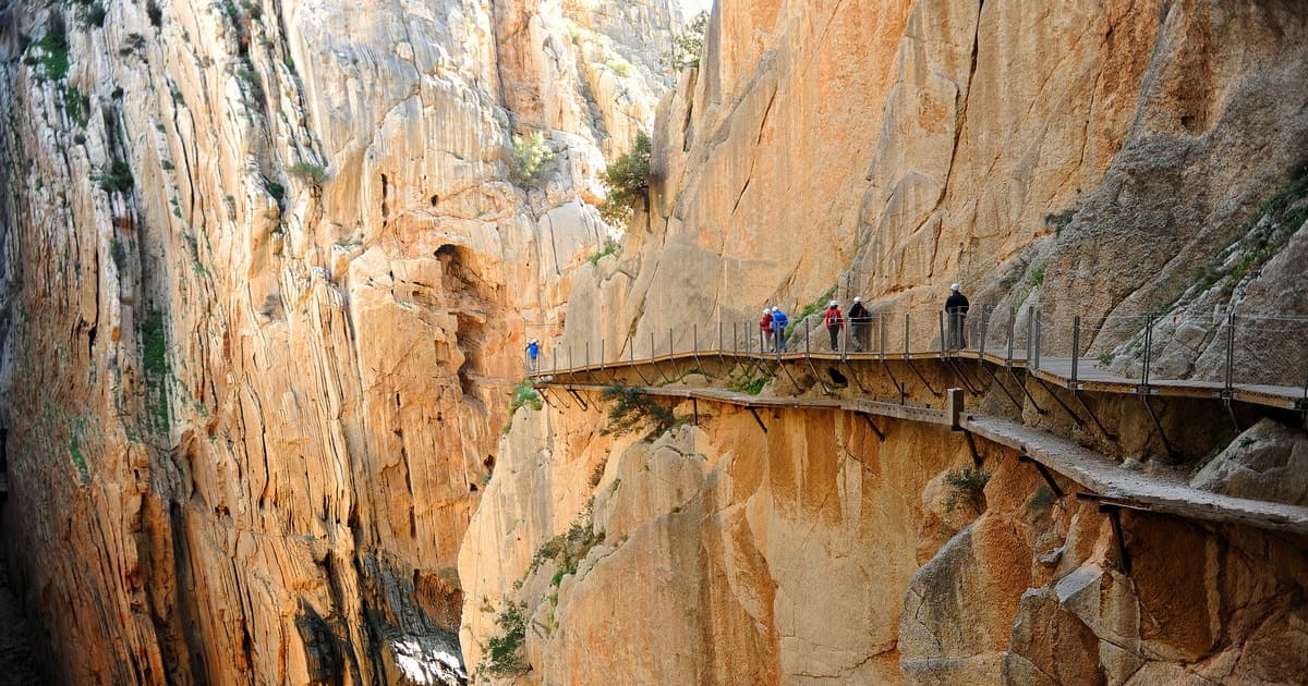 Desde Málaga: Tour en grupo reducido Caminito del Rey con picnic