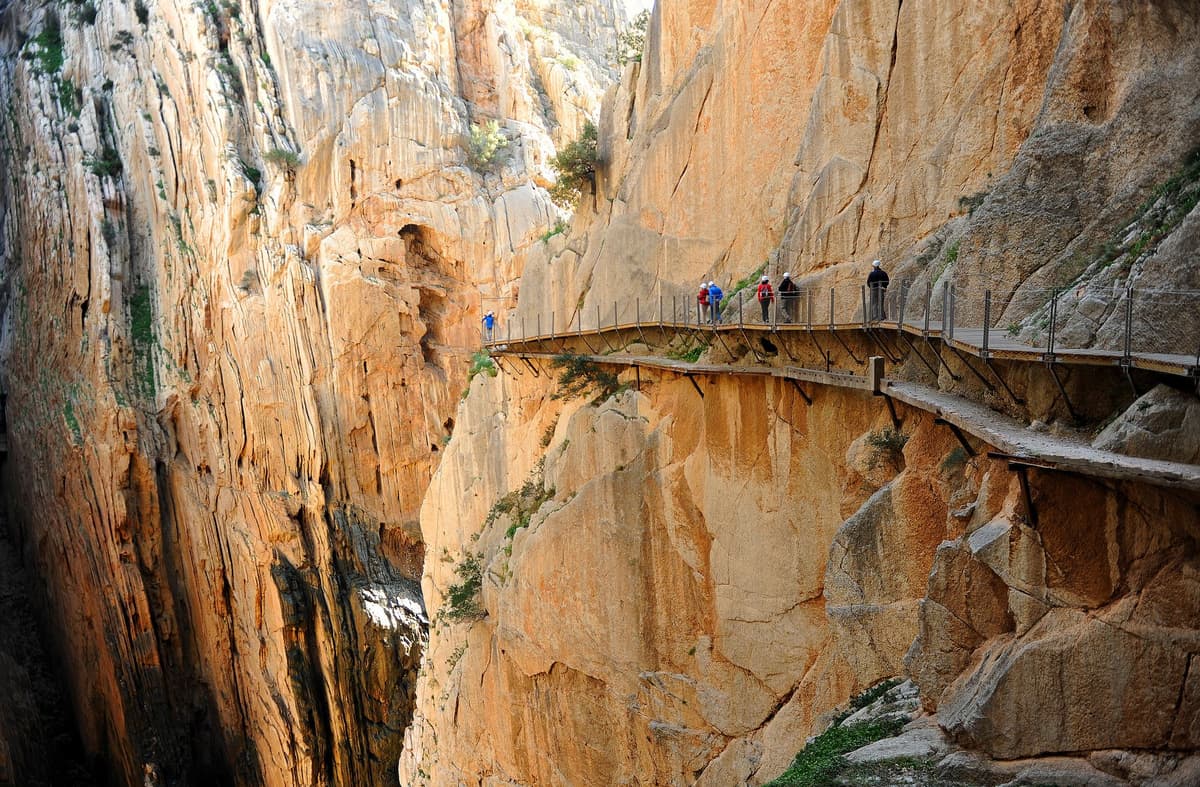 Desde Málaga: Tour en grupo reducido Caminito del Rey con picnic