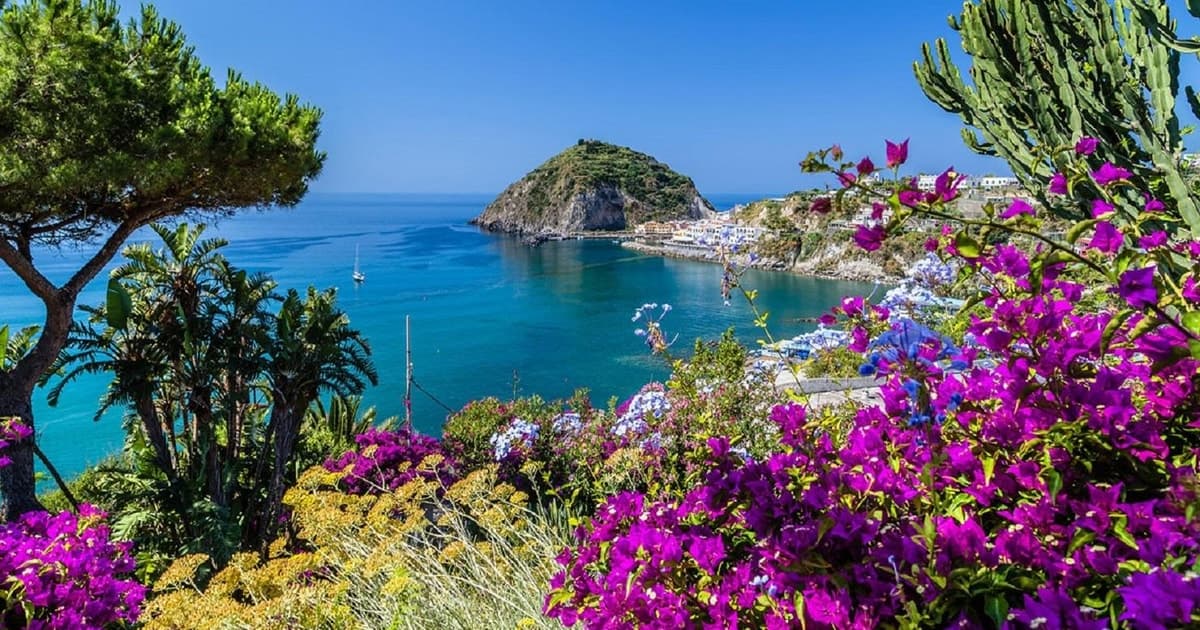 From Naples: Ischia Day Trip with Ferry Tickets and Lunch