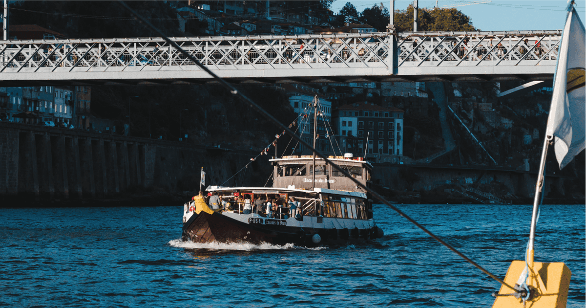 Oporto: crucero por los seis puentes en un barco tradicional rabelo