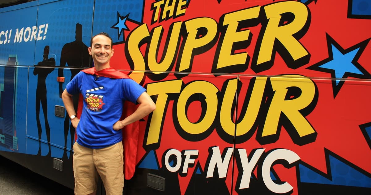 NYC: Bus Tour to Superhero Film Locations