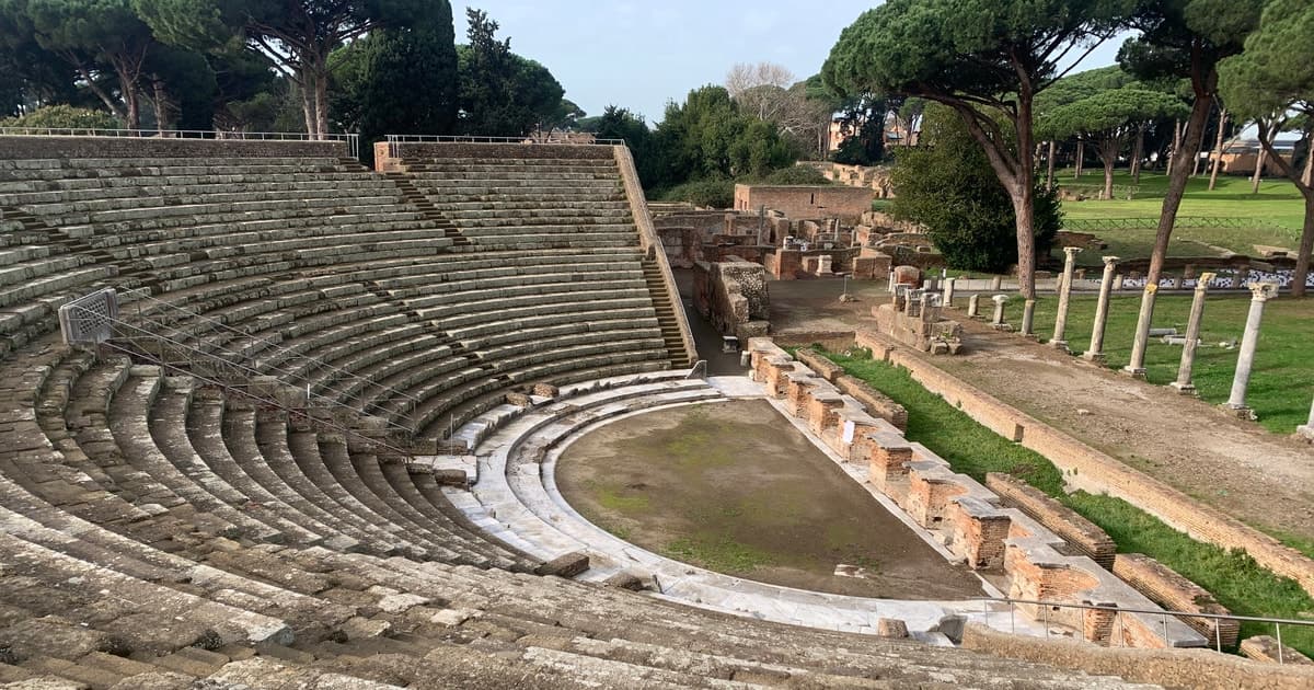 Ticket de entrada a la Zona Arqueológica de Ostia Antica