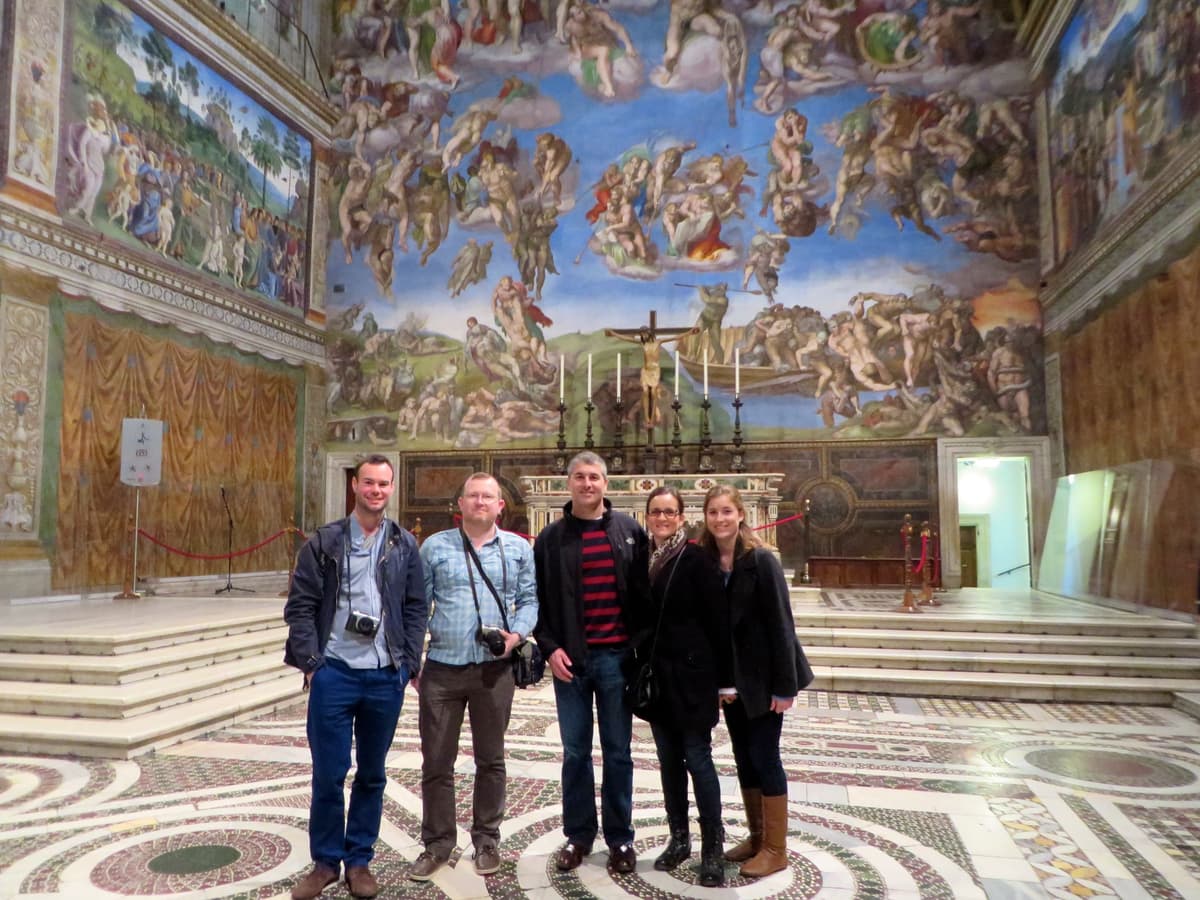 Vaticano: Privado por la mañana temprano, Capilla Sixtina Salas de Rafael
