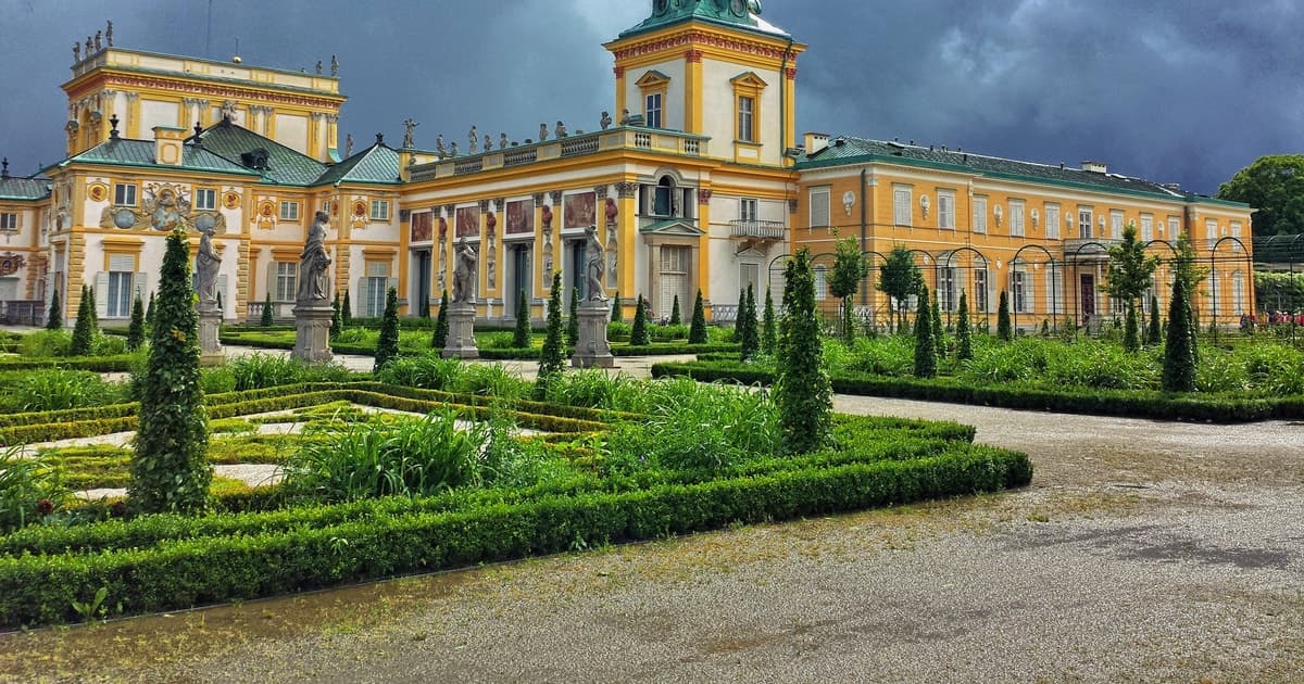 Palacio de Wilanów: tour guiado de 2 horas con tickets de entrada