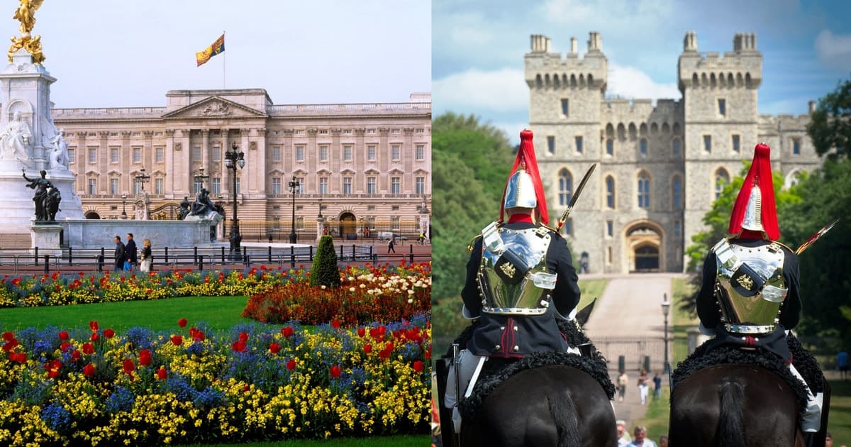 Palacio de Buckingham y Castillo de Windsor: Tour de día completo