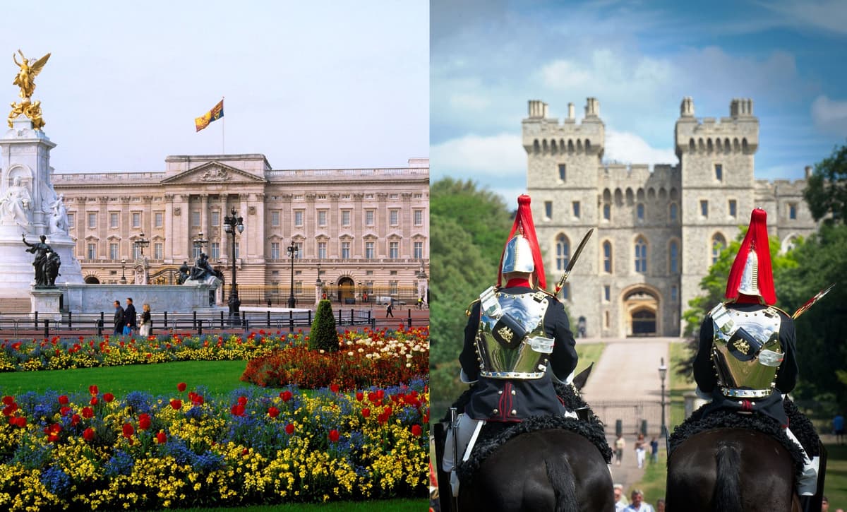 Palacio de Buckingham y Castillo de Windsor: Tour de día completo