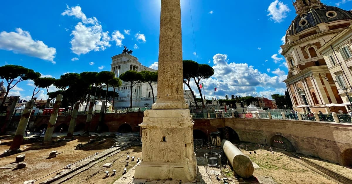 Rome: Trajan's Markets, Column, and Forum Private Tour