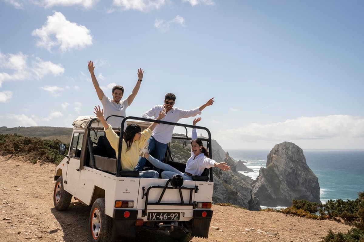 From Lisbon: Sintra with Pena Palace and Cabo da Roca by 4WD