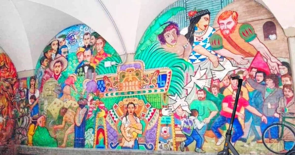 Bolonia: Tour de Arte Callejero en Bicicleta Eléctrica