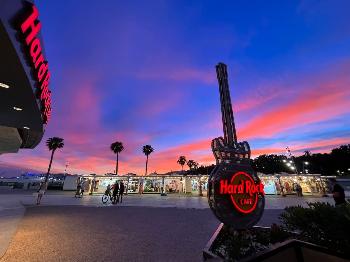 Desayuno con vistas en el Hard Rock Cafe